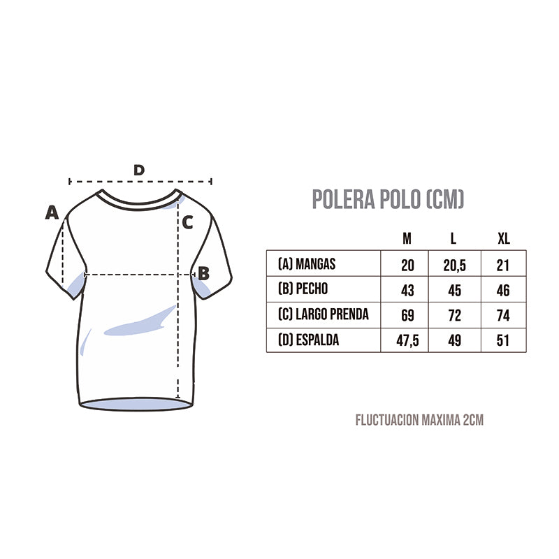 Polera modelo ET 2X$14.000