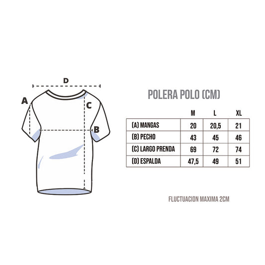 Polera modelo ET 2X$14.000