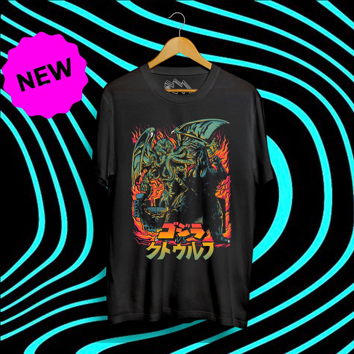 Polera GODZILLA 3X2 poleras