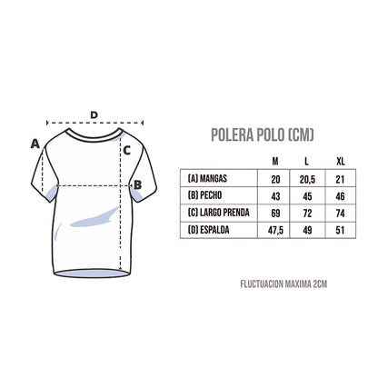 Polera modelo ET 2X$14.000