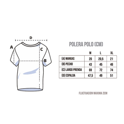 Polera modelo GUAU