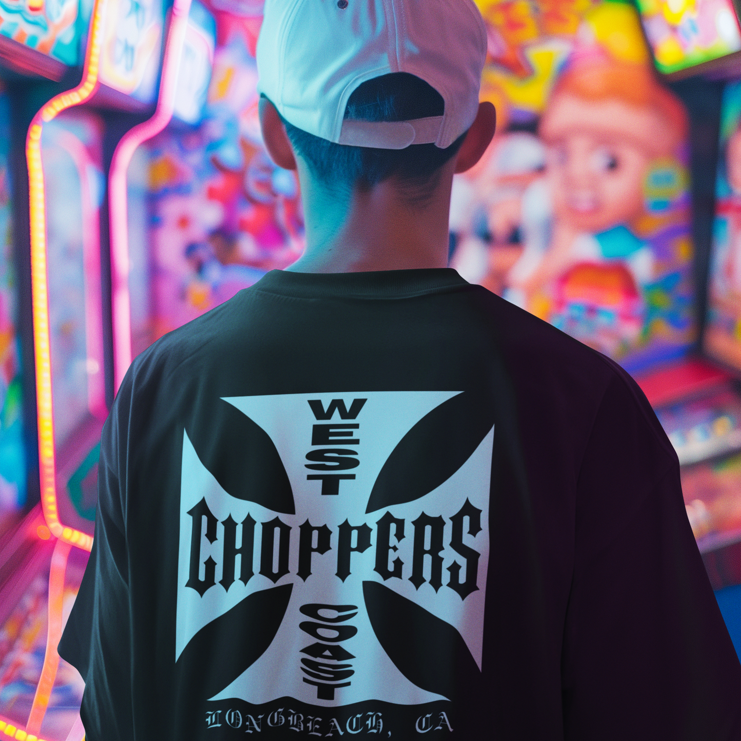 Polera WEST COAST CHOPPERS 3X2 poleras