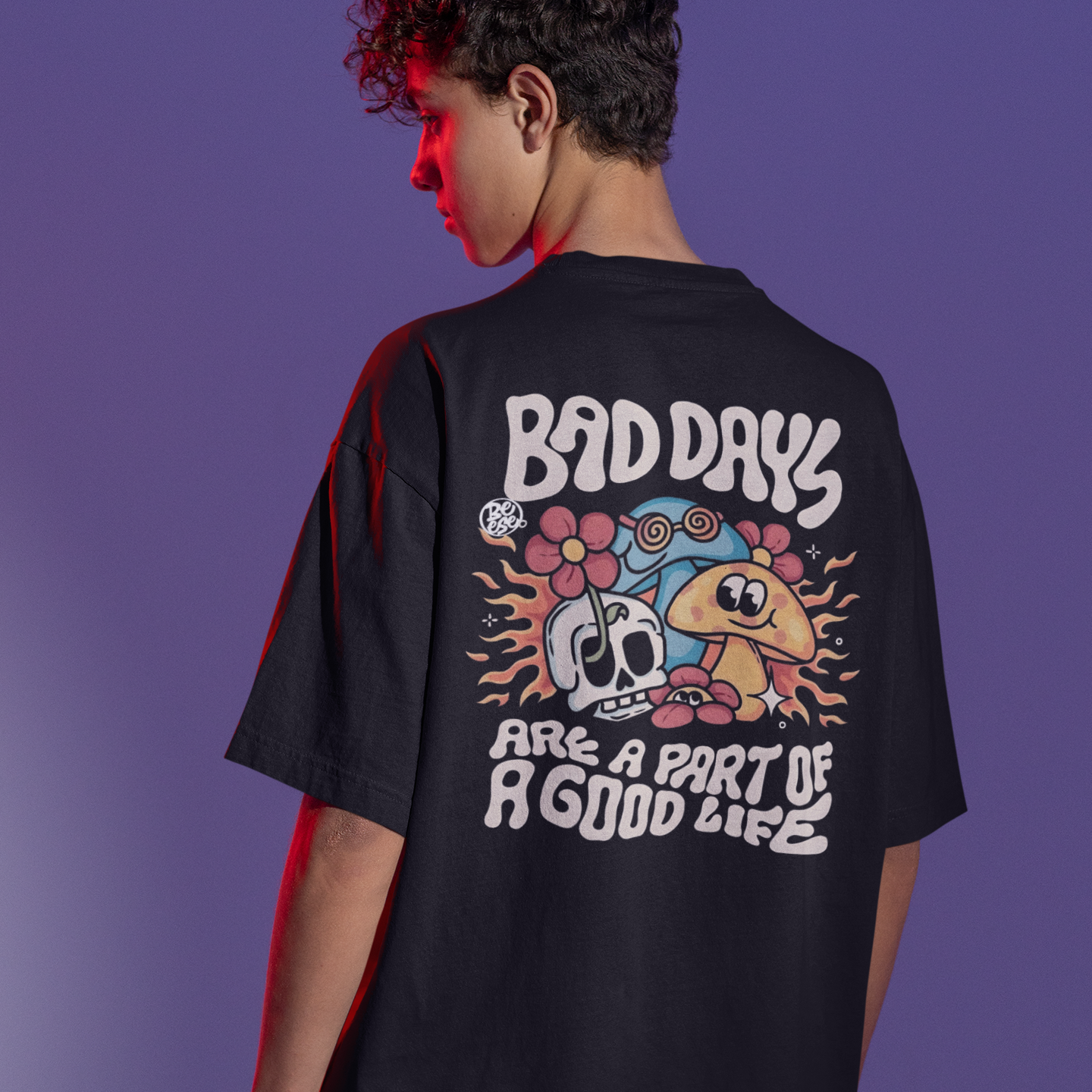 Polera BAD DAYS 3X2 poleras