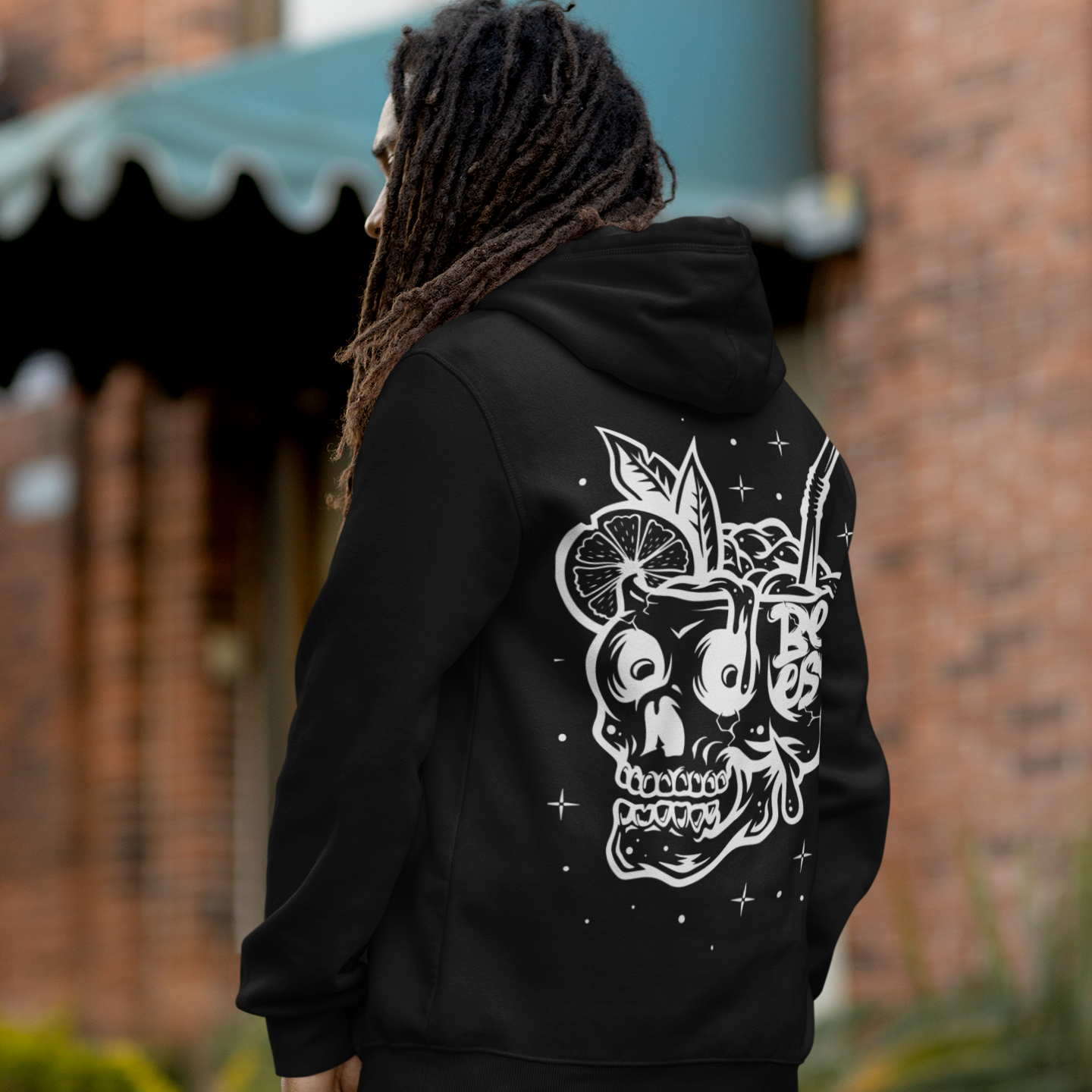 POLERON CANGURO CALAVERA