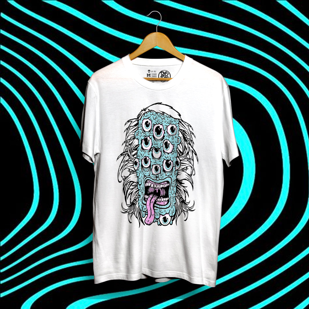 Polera modelo OJOS
