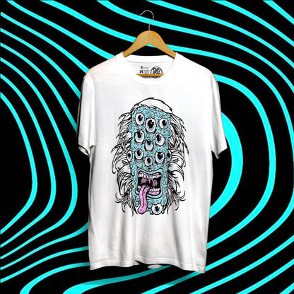 Polera modelo OJOS