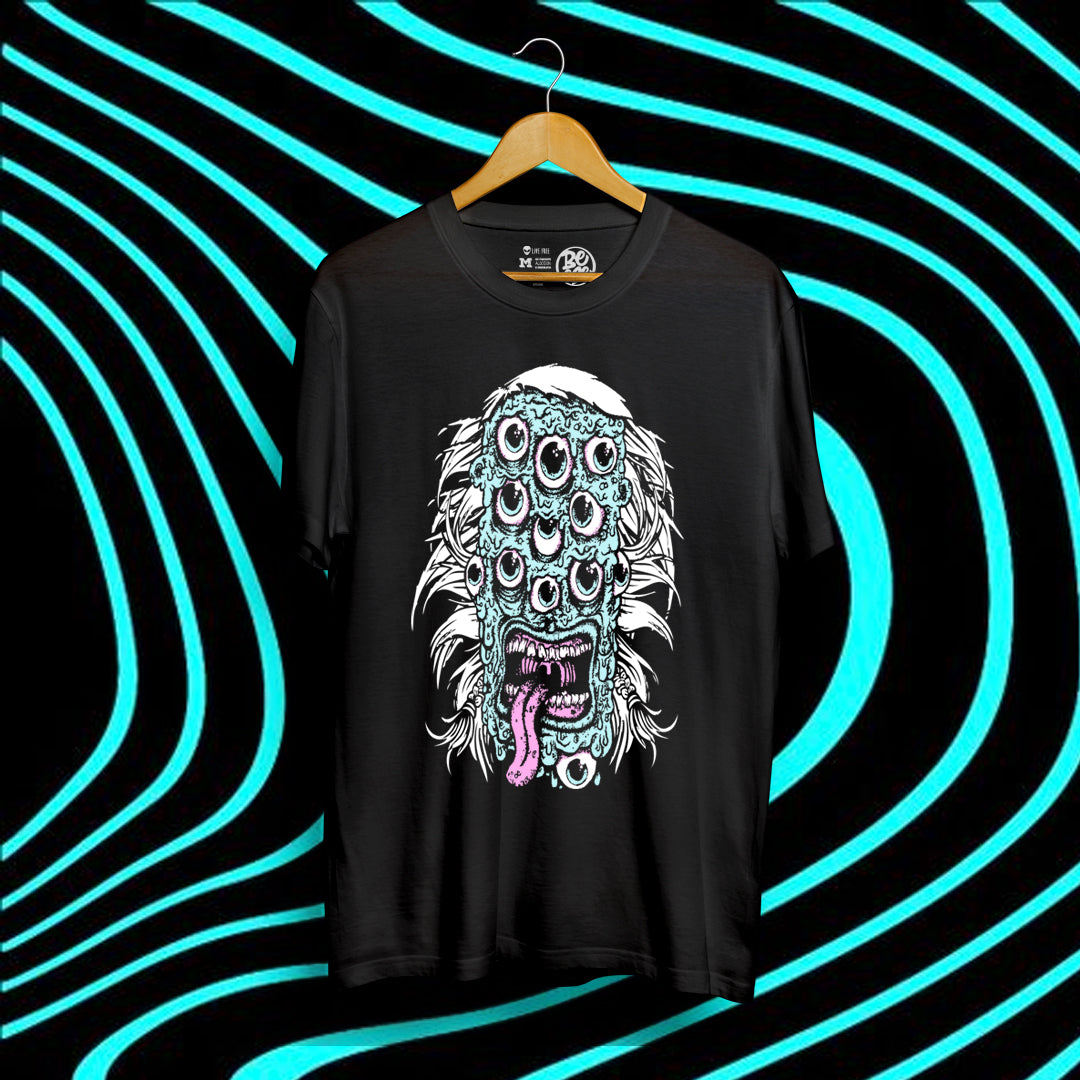 Polera modelo OJOS